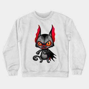 Vampire cat Crewneck Sweatshirt